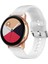 Samsung Galaxy Watch4 40/44MM Beyaz Parıltılı Silikon Kayış (Yurt Dışından) 1