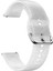Samsung Galaxy Watch4 40/44MM Beyaz Parıltılı Silikon Kayış (Yurt Dışından) 2