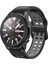Samsung Galaxy Watch 5 Pro 45MM Siyah+Gri Için Silikon Watch Band (Yurt Dışından) 1