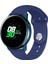 Samsung Galaxy Watch Active2 Için Bluetooth Sürümü 40MM Akıllı Saat Düz Renk Silikon Watch Band Mavi (Yurt Dışından) 1