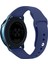 Samsung Galaxy Watch Active2 Için Bluetooth Sürümü 40MM Akıllı Saat Düz Renk Silikon Watch Band Mavi (Yurt Dışından) 3