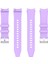 Samsung Galaxy Watch5/watch5 Pro Lila Mor Için Silikon Watch Band (Yurt Dışından) 2