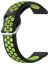 Samsung Galaxy Watch4 Clic 42MM Silikon Kayış Siyah Limon Yeşili (Yurt Dışından) 1