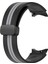 Samsung Galaxy Watch 4 Clic 42MM Siyah+Gri Için Silikon Watch Band (Yurt Dışından) 2
