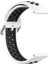 Samsung Galaxy Watch4 40MM Beyaz Siyah Için Silikon Kayış (Yurt Dışından) 2