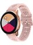 Samsung Galaxy Watch4 40/44MM Pembe Için Silikon Kayış (Yurt Dışından) 1