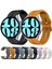 Samsung Galaxy Watch 6 40MM Siyah Için 20MM Silikon Kayış (Yurt Dışından) 4