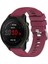 Samsung Galaxy Watch Active 2 44MM Bordo Için Silikon Watch Band (Yurt Dışından) 1