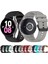 Samsung Galaxy Watch5 / Watch5 Pro / Watch4 Siyah+Kırmızı Için Watch Band (Yurt Dışından) 3
