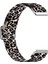 20MM Samsung Galaxy Watch Active2 / Aktif Watch Band Leopar Için (Yurt Dışından) 2