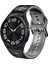 Samsung Galaxy Watch 6 Classic Için Silikon Kayış 43MM Siyah+Gri (Yurt Dışından) 1