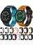 Samsung Galaxy Watch 6 Classic Için Silikon Kayış 43MM Siyah+Gri (Yurt Dışından) 4
