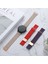 Manyetik Deri Saat Bandı 20MM Samsung Galaxy Watch3 45MM Beyaz (Yurt Dışından) 4