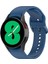 Samsung Galaxy Watch 5 40MM Koyu Mavi Için Silikon Watch Band (Yurt Dışından) 1