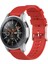 Samsung Galaxy Watch3 45MM / Galaxy Watch 46MM Kırmızı Için Kordonlu Saat (Yurt Dışından) 1