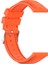 Samsung Galaxy Watch 3 41MM 20MM Silikon Kordonlu Saat Turuncu (Yurt Dışından) 3