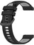 Samsung Galaxy Watch 6 Classic Için 20MM Silikon Kayış 43MM Siyah+Gri (Yurt Dışından) 3