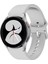 Samsung Galaxy Watch4 40MM Gri Için Silikon Kayış (Yurt Dışından) 3