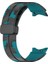 Samsung Galaxy Watch Için Silikon Watch Band5 / 5 Pro / Watch 4/4 Klasik Kamuflaj Koyu Mavi (Yurt Dışından) 3