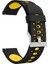Samsung Galaxy Watch 3 45MM Siyah Sarı Için Silikon Kordonlu Saat (Yurt Dışından) 1