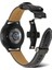 Samsung Galaxy Watch5 40MM / 44MM Siyah Için Deri Saat Kordonu (Yurt Dışından) 2