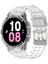 Samsung Galaxy Watch5 Için Tpu Bant 44MM Şeffaf Beyaz (Yurt Dışından) 1