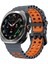 Samsung Galaxy Watch Ultra 47MM Uzay Gri Turuncu Için Silikon Watch Band (Yurt Dışından) 1