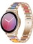 Samsung Için 22MM Üç Boncuklu Ste + Reçine Kayış Gül Altın Gökkuşağı (Yurt Dışından) 3