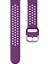 20MM Huami Amazfit Gts/samsung Galaxy Izle Aktif 2/huawei Izle Gt2 42MM Iç Toka Nefes Alabilir Saat Kayışı Mor (Yurt Dışından) 3