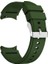 Samsung Galaxy Watch4 Için Silikon Kayış 44MM Ordu Yeşili (Yurt Dışından) 1