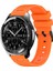 Samsung Galaxy Watch 22MM Turuncu Için Dikey Desenli Watch Band (Yurt Dışından) 1