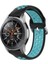 Samsung Galaxy Watch 46MM / Gear S3 Siyah Mavi Için Kayış (Yurt Dışından) 1