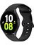 Samsung Galaxy Watch 5 44MM Siyah Için Silikon Watch Band (Yurt Dışından) 1