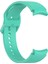 Samung Galaxy Watch4 40MM / 44MM Düz Tokalı Nane Yeşili Silikon Kordonlu Saat (Yurt Dışından) 3