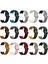 Silikon Watch Band Samsung Galaxy Watch 4 Için Clic 46MM Samsung Galaxy Watch 4 Classic Için 46MM Beyaz + Siyah (Yurt Dışından) 3