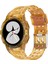 Samsung Galaxy Watch4 Classic Için Silikon Saat Bandı 46MM Şeffaf Turuncu (Yurt Dışından) 1