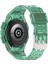 Samsung Galaxy Watch4 Classic Için Silikon Saat Bandı 46MM Şeffaf Yeşil (Yurt Dışından) 4