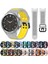 Silikon Watch Band Samsung Galaxy Watch 4 Için Clic 46MM Samsung Galaxy Watch 4 Classic Için 46MM Beyaz + Pembe (Yurt Dışından) 4
