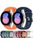 Samsung Galaxy Watch 5 44MM Siyah Için Silikon Watch Band (Yurt Dışından) 4