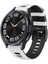 Samsung Galaxy Watch 6 Classic Için Silikon Kayış 47MM Beyaz+Siyah (Yurt Dışından) 1