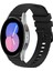 Samsung Galaxy Watch 42MM Siyah Için Silikon Kayış (Yurt Dışından) 1
