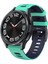 Samsung Galaxy Watch 6 Classic Için Silikon Kayış 47MM Turkuaz Ördek+ Mavi (Yurt Dışından) 1