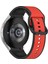 Samsung Galaxy Watch5 Pro / Watch5 Kırmızı Siyah Için Kayış (Yurt Dışından) 2