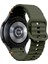 Samsung Galaxy Watch Fe 40MM Ordu Yeşili Için Dalga Desenli Silikon Kayış (Yurt Dışından) 2