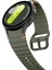 Samsung Galaxy Watch Fe 40MM Ordu Yeşili Için Dalga Desenli Silikon Kayış (Yurt Dışından) 4