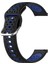Samsung Galaxy Watch 5 40MM Siyah+Mavi Için 20MM Silikon Kayış (Yurt Dışından) 2
