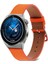 Samsung Galaxy Watch4 20MM Turuncu Için Düz Dokuma Watch Band (Yurt Dışından) 1