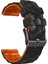 Samsung Gear S3 Frontier Siyah+Turuncu Silikon Kayış (Yurt Dışından) 2