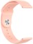 Samsung Galaxy Watch Active 20MM Pembe Kum Için Tek Renkli Silikon Watch Band (Yurt Dışından) 2