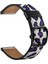 22MM Samsung Galaxy Watch Için 46MM / Huawei Watch 3/3 Pro Kordonlu Saat Mor Leopar (Yurt Dışından) 1